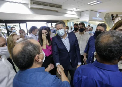 Deputado federal Arthur Lira chega a Teresina