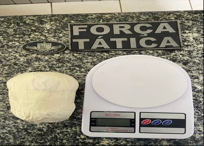 Droga apreendida pela Força Tarefa