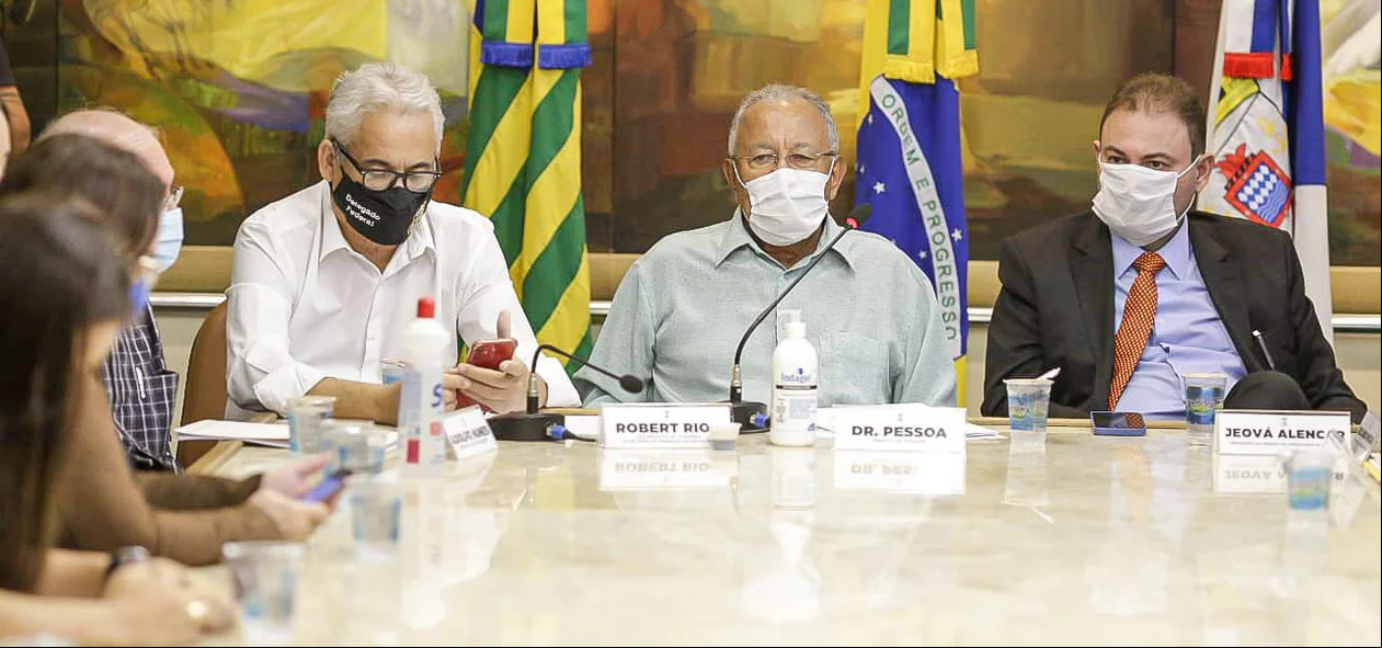Prefeito Dr. Pessoa, Robert Rios e Jeová Alencar