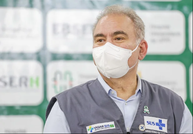 Ministro da Saúde, Marcelo Queiroga