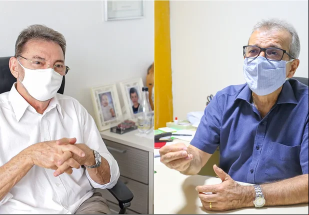 Wilson Martins e João Vicente Claudino