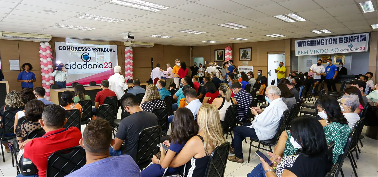 Evento de filiação de Washington Bonfim