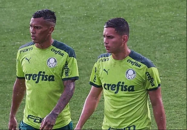 Jogadores do Palmeiras
