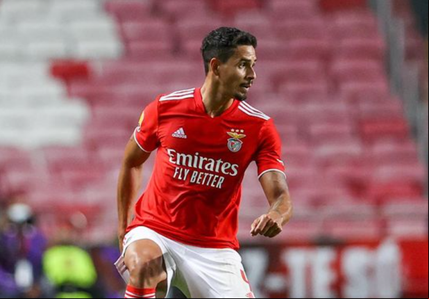 Lucas Veríssimo em atuação pelo Benfica