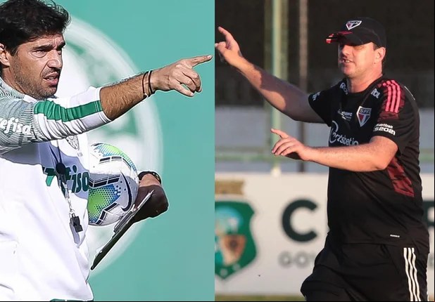 Palmeiras, de Abel Ferreira, enfrenta o São Paulo, de Rogério Ceni