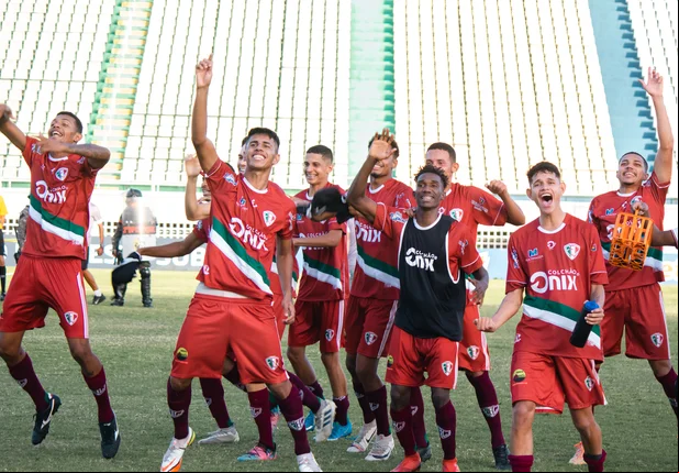 Equipe comemora vaga inédita nas finais da Copa do Nordeste sub-20.