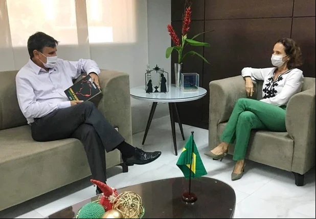 Wellington Dias e Izolda Cela