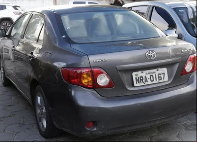 Carro apreendido