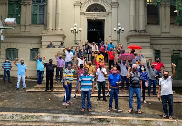 Agentes de portaria na Prefeitura de Teresina