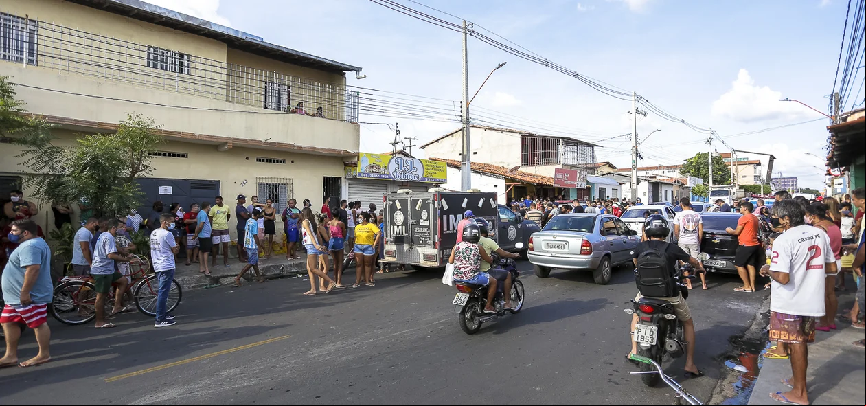 Homicídio avenida Walfrido Samito