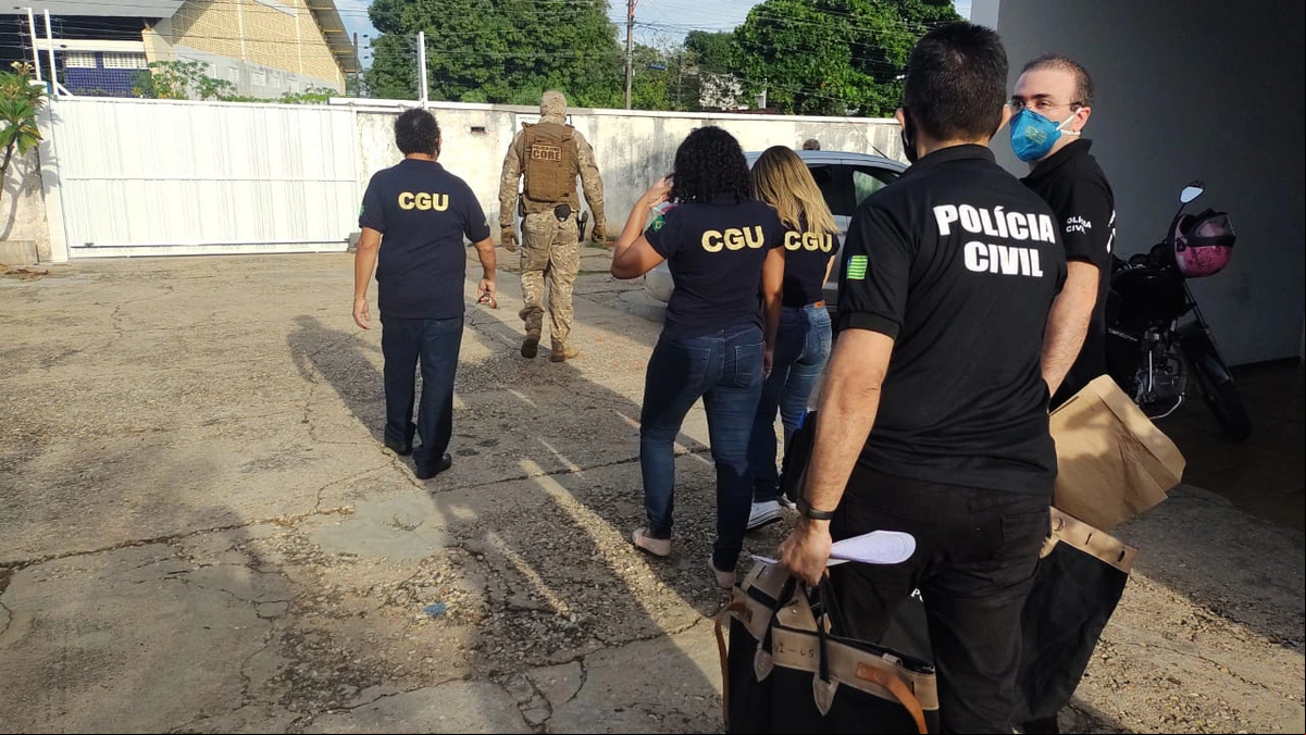 Equipe da Polícia Civil