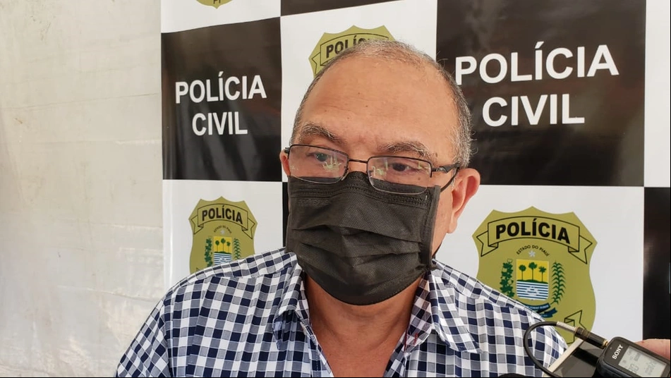 Diretor do DHPP, delegado Francisco Costa, o Barêtta