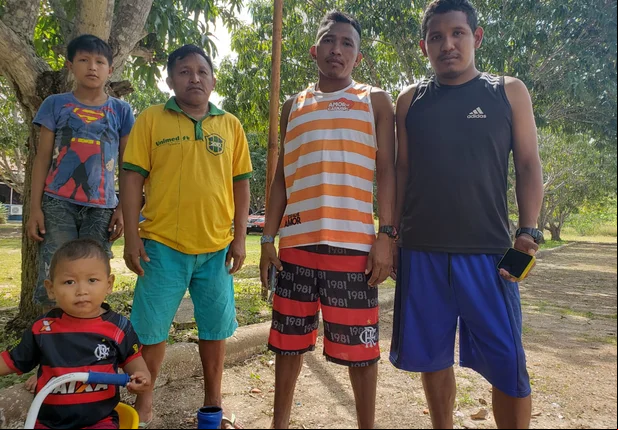 Indígenas da etnia Warao abrigados na Emater