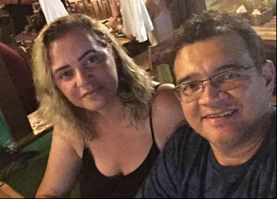 Wagner Dias e Ana Valeska