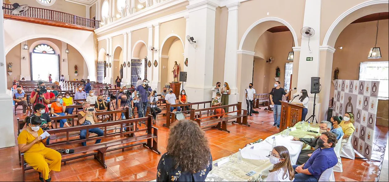 A campanha “Abrace a São Benedito” foi lançada em 2019 para arrecadar recursos destinados à reforma