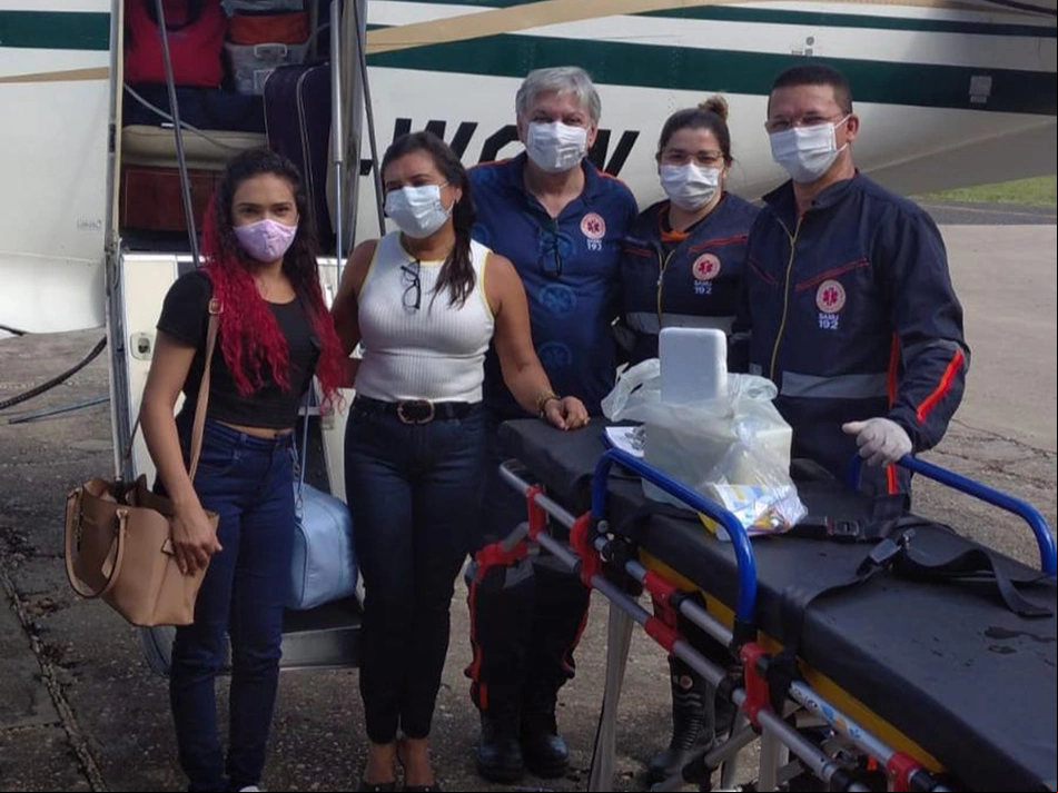 A cirurgia foi realizada em São Paulo