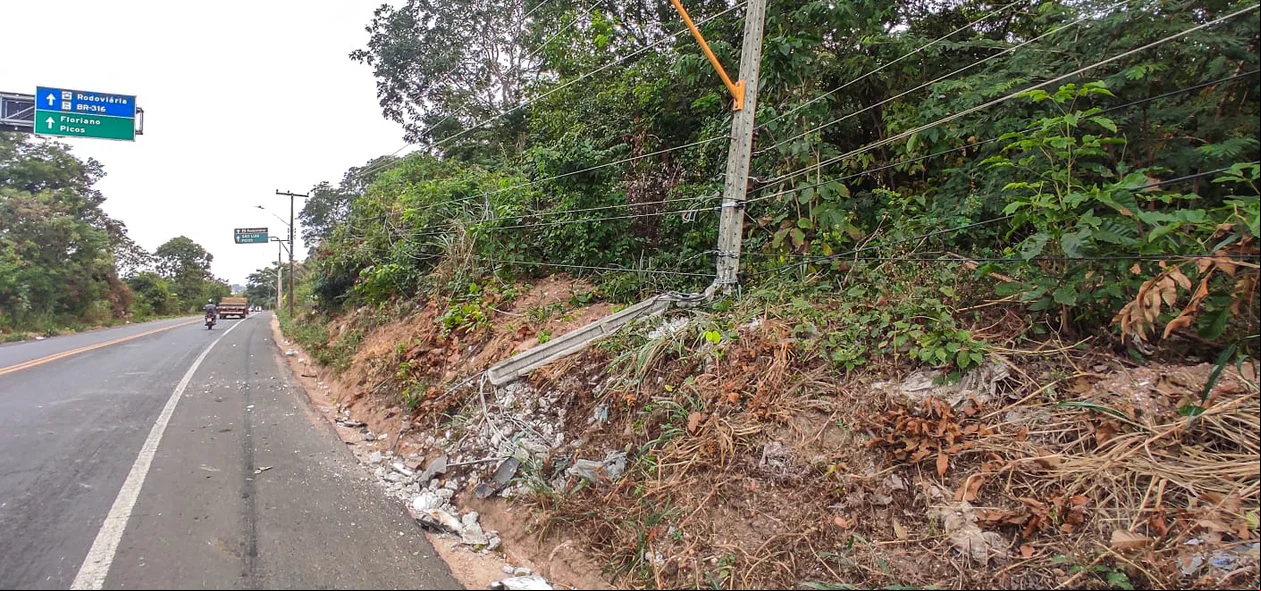 Acidente aconteceu na BR 343