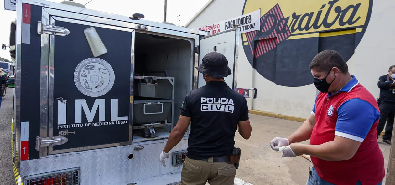 IML recolheu o corpo da vítima