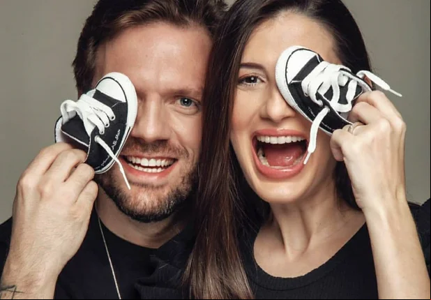 Kiki Freitas e esposo Felipe Gomes