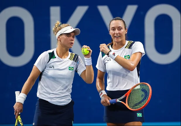Laura Pigossi e Luisa Stefani buscam medalha de bronze