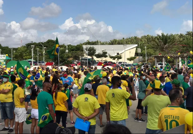 Ato pró-Bolsonaro
