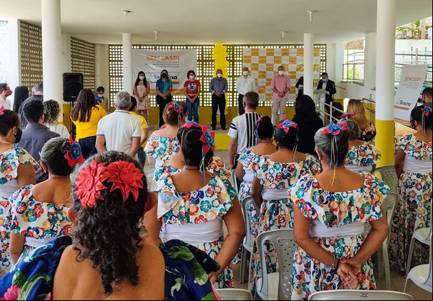 Inauguração da Creche do Idoso