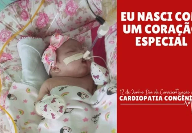 Maria Cleyane foi diagnosticada com cardiopatia congênita