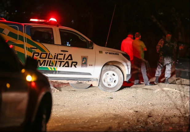Polícia Militar isolou o local