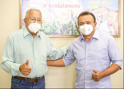 Prefeito Dr. Pessoa e deputado Fábio Abreu