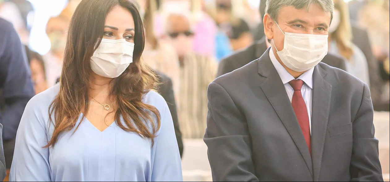 Rejane e Wellington Dias