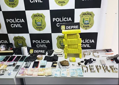 Drogas apreendidas