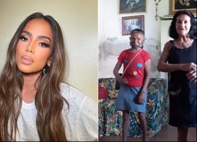 Anitta compartilhou vídeo de piauiense