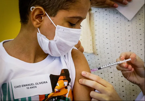 Vacinação infantil contra a covid