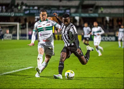 Ceará e Coritiba pelo Brasileirão Série A
