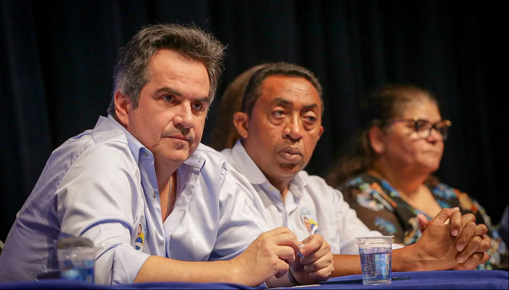 Ciro Nogueira ao lado de Joel Rodrigues
