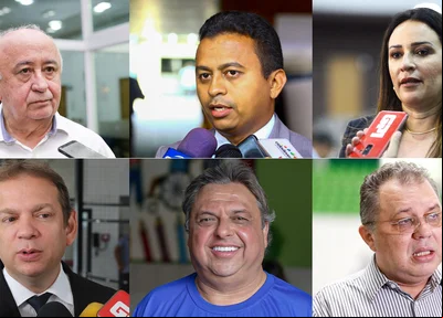 Júlio César, Dr. Francisco, Rejane Dias, Castro Neto, Júlio Arcoverde e Florentino Neto