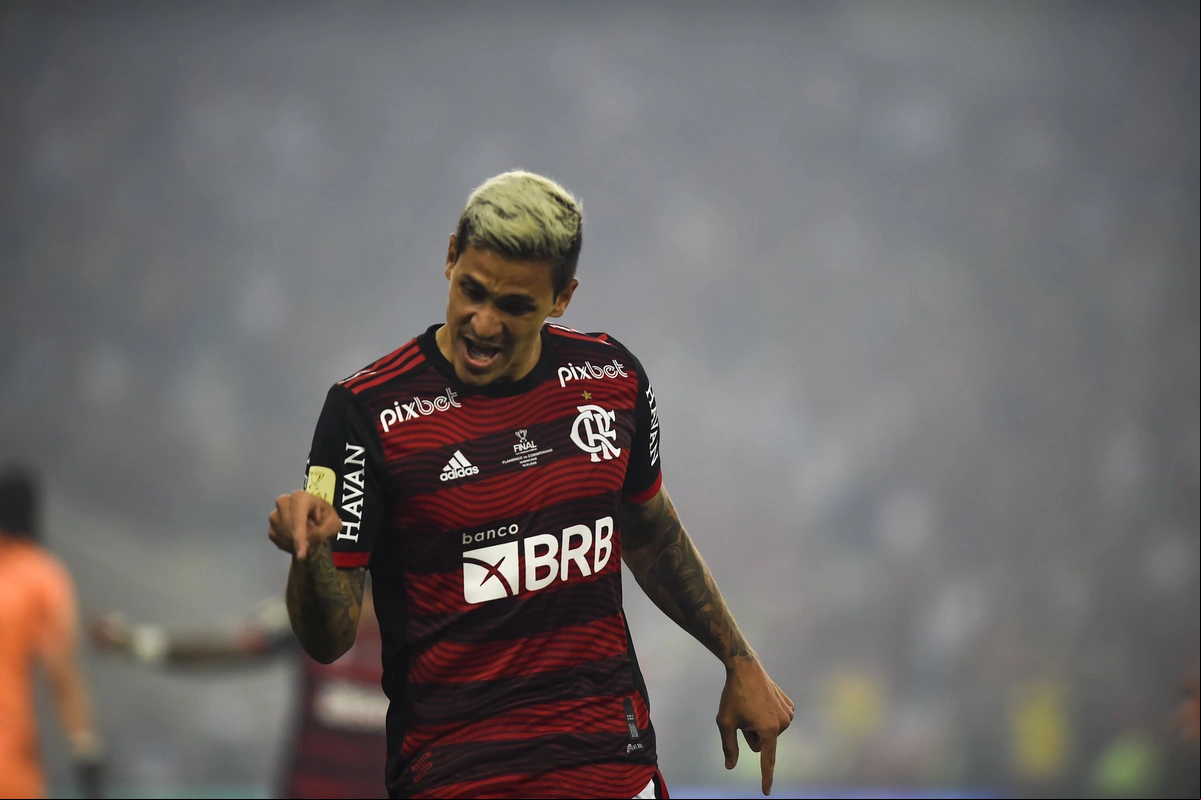 Pedro, atacante do Flamengo