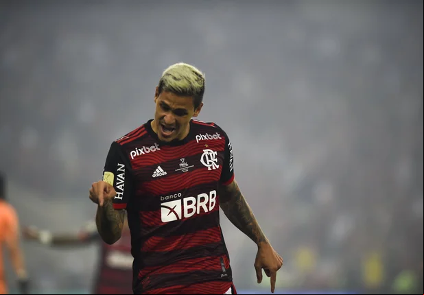 Pedro, atacante do Flamengo