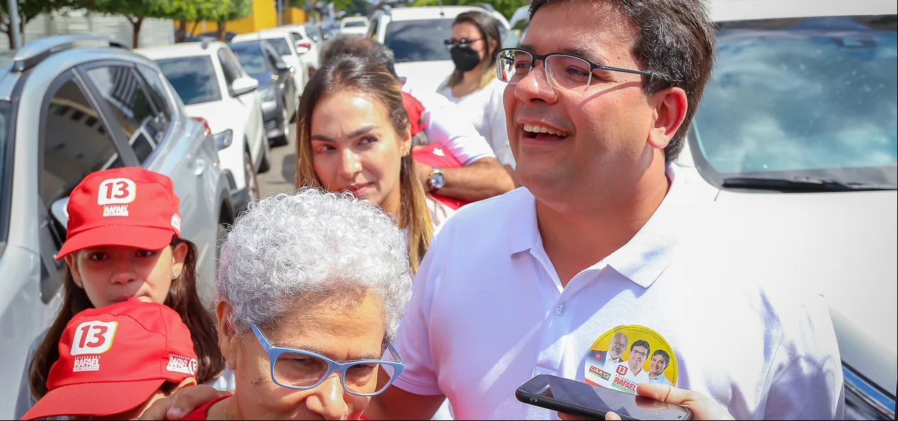 Regina Sousa e Rafael Fonteles