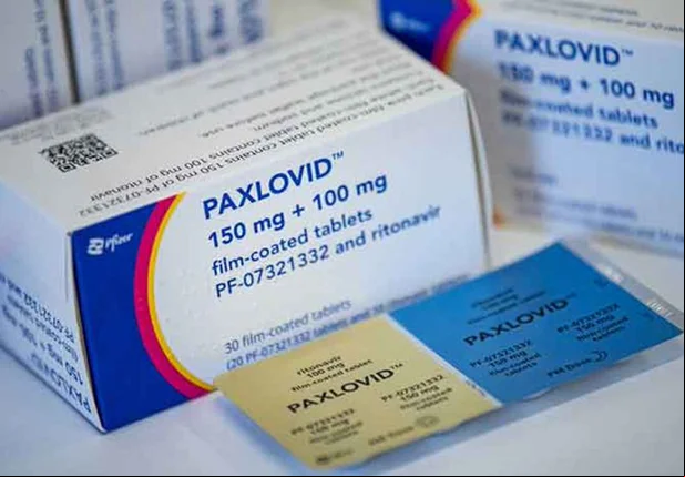 Caixa de Paxlovid