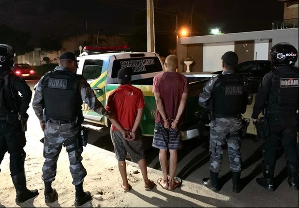 Acusados de roubar posto em Picos são presos pela PM