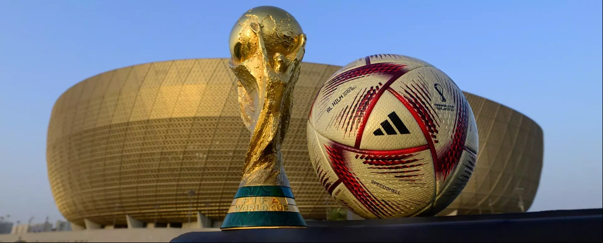 Bola da fase final da Copa do Mundo do Catar