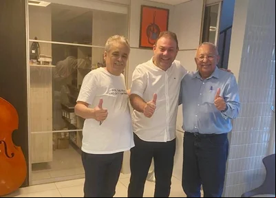 Dr. Pessoa e Jeová Alencar se reuniram na casa de Robert Rios