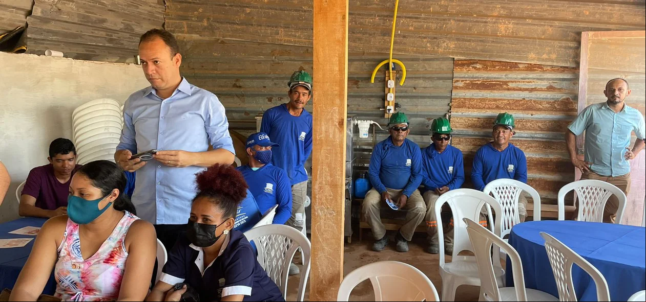 Dr Pessoa visita obra da Casa da Mulher Brasileira