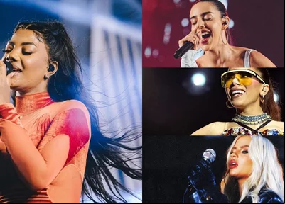 Famosas performam em festas de revéillon em Barra Grande