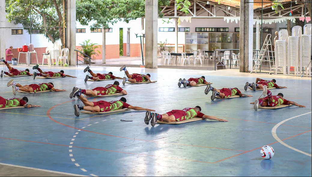 Fluminense do Piauí se preparando para a temporada