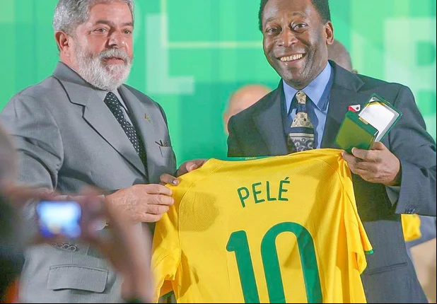 Lula lamenta morte de Pelé