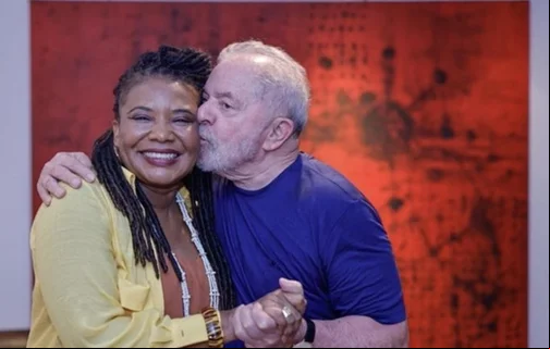 Margareth Menezes e Lula