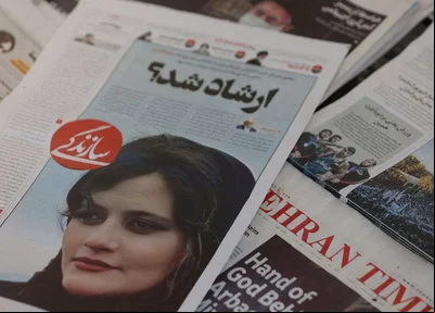 Protestos das mulheres iranianas