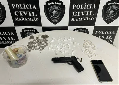 Denarc prende duas pessoas e apreende drogas em Timon